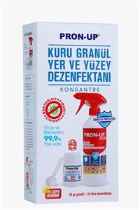 Pronup Yer Ve Yüzey Ortam Dezenfektanı Sprey+20gr Granül =20lt