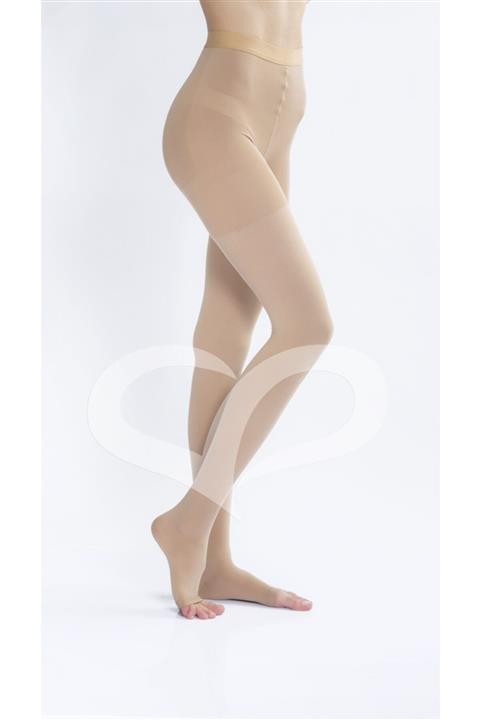 Varisel Açık Burunlu,ten Rengi,düşük Basınçlı,külotlu Varis Çorabı-small