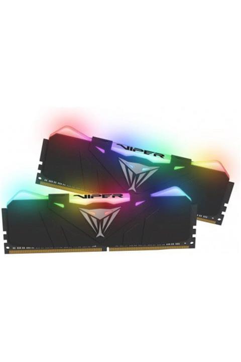 Patriot Patrıot Pvr432g320c6k 32gb (16gbx2) 3200mhz Ddr4 Vıper Dual Rgb Black Gaming Masaüstü Ram