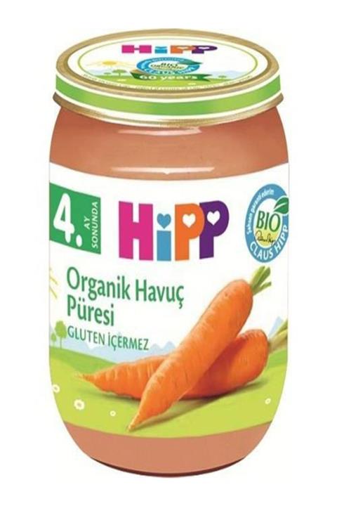 Hipp Organik Havuç Püresi 125 gr
