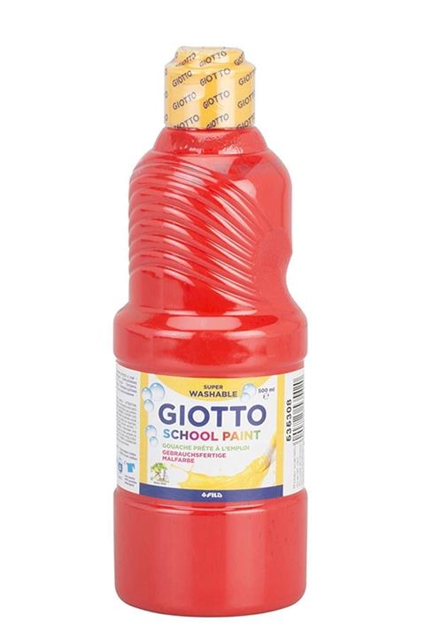 Giotto Gıotto Tempera Boya 3 Ü 1 Arada 500 Ml.kırmızı-f535308
