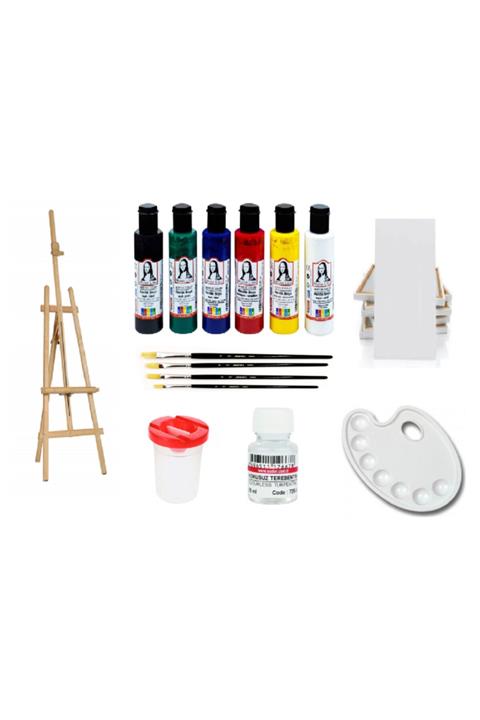 back out Mona Lisa Akrilik Sovale Seti