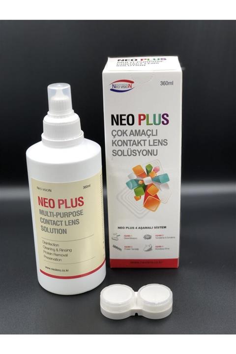 ÇELİKONLİNE GROUP Neo Plus Çok Amaçlı Kontakt Lens Solüsyonu 1 Adet 360ml Skt:02/2023