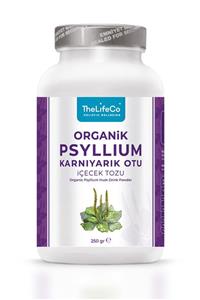 TheLifeCo Organik Psyllium (karnıyarık Otu) Içecek Tozu 250 Gr