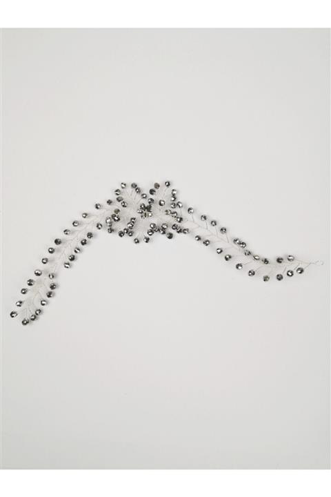 Hobigram Gümüş Kristal Taşlı Saç ve Türban Aksesuarı