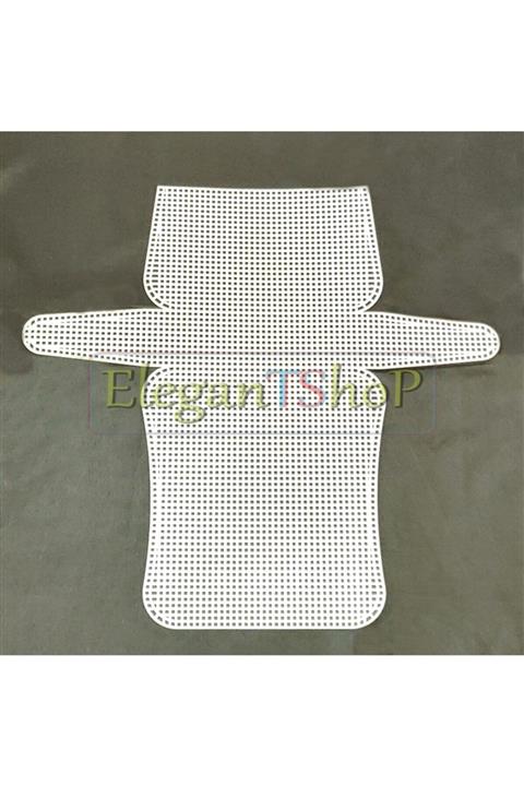 EleganTShoP Plastik Kanvas Çanta 8 X 15 Cm