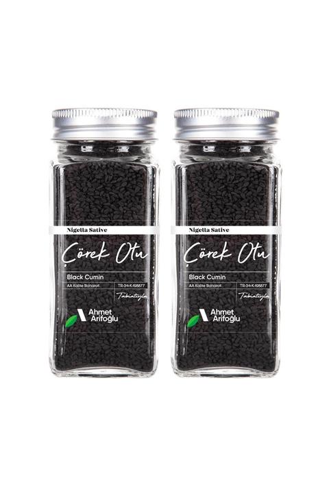 Ahmet Arifoğlu Çörek Otu Cam Şişe 65gr + 65gr 2'li Set