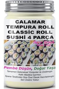 SPANA Calamar Tempura Roll Classic Roll Sushi 4 Parça Ev Yapımı Katkısız 330gr