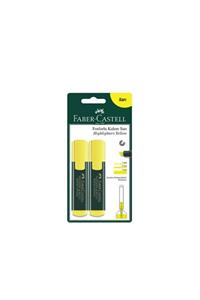 Faber Castell Fosforlu Kalem Sarı 2'li