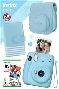 Fujifilm Instax Mini 11 Mavi Fotoğraf Makinesi Ve Hediye Seti 2