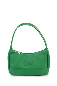 Housebags Kadın Yeşil Baguette Çanta 197