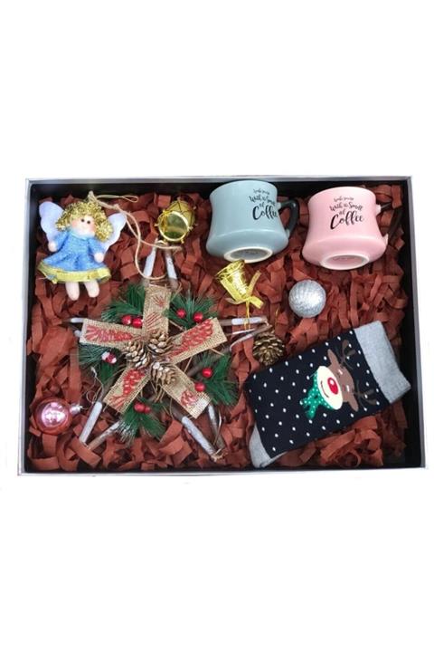 avmden home Yılbaşı Zengin Konsept Gümüş Kutu