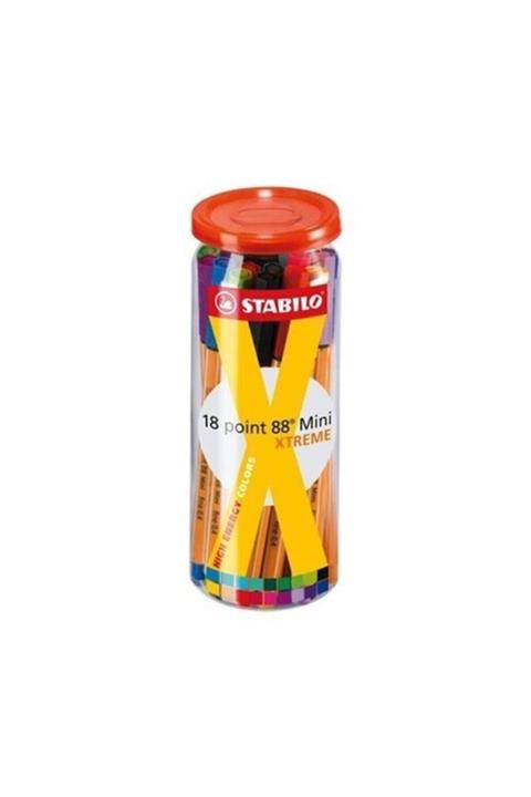 Stabilo Point 88 Mini Xtreme 18 Renk 688-18-01