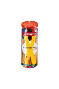 Stabilo Point 88 Mini Xtreme 18 Renk 688-18-01