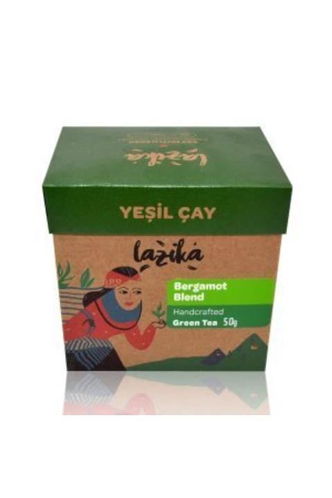 LAZİKA Yeşil Çay Bergamot Aromalı 50 Gr
