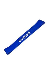 AVESSA Latex Aerobik Band Sert Direnç Mavi Renk Lab30