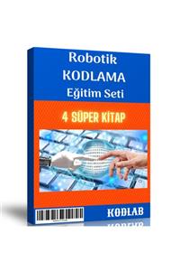 Enine Boyuna Eğitim Robotik Kodlama Kitap Seti (4 Süper Kitap)