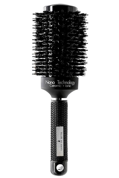 LAND OF MYTH 53 mm-Lom1094 Nano Teknoloji Seramik + İyonik Termal Fön Saç Fırçası, Doğal At Kılı Diş, Profesyonel