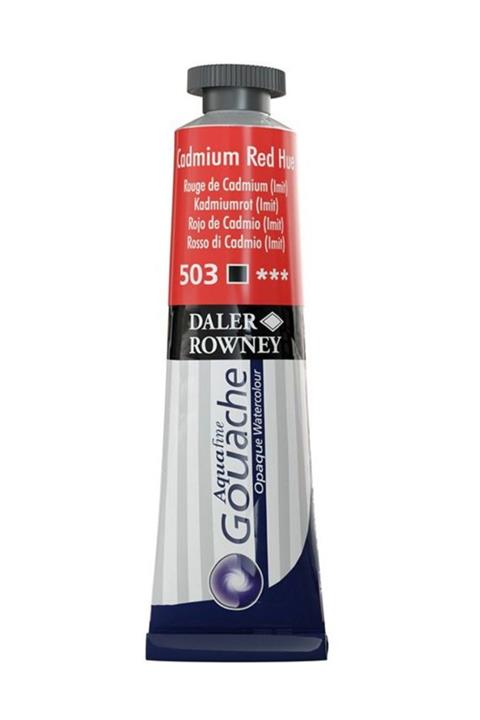 Daler Rowney Aquafine Opak Guaj Boya 15ml 503 Cadmium Red Hue