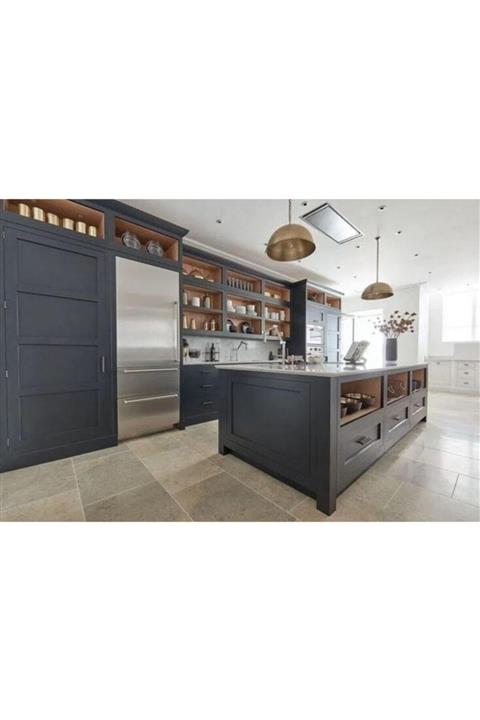 FOLYOCU Dolap Kaplama Folyosu Mat Antrasit Gri 122cmx9mt Kendinden Yapışkanlı Ragle