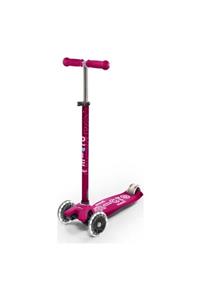 Micro Maxi Deluxe Pink Led Mcr.mmd077 Scooter