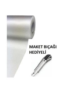 Depoevim Express 45 Cm X 10 Metre Kaymaz Dolap Içi Çekmece Raf Örtüsü Kaydırmaz + Maket Bıçağı Hediyeli