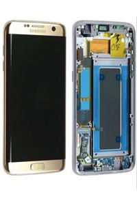 Samsung S7 Edge Gold Orjinal Lcd
