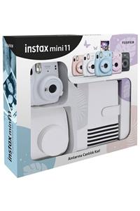 Fujifilm Instax Mini 11 Laporta Albümlü Beyaz Kit
