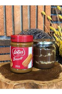 Lotus Biscoff Spread 400 gr + Fındık Parçacıklı Çikolatalı Krema 380gr