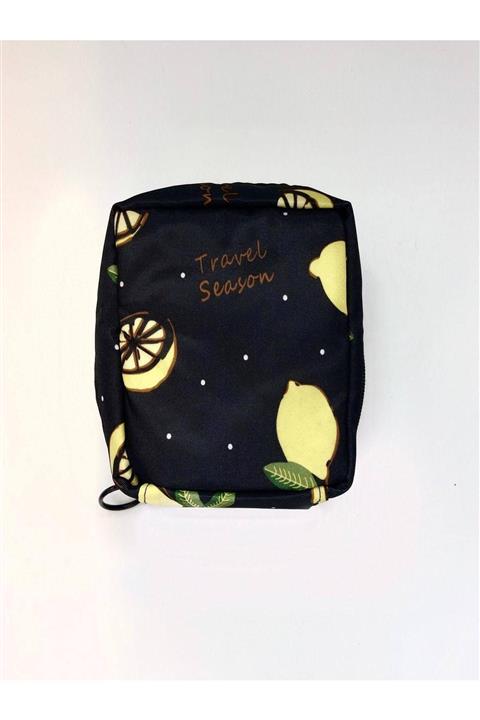 FAMILY Co. Çanta Içi Mini Kozmetik Makyaj Ped Maske Çantası