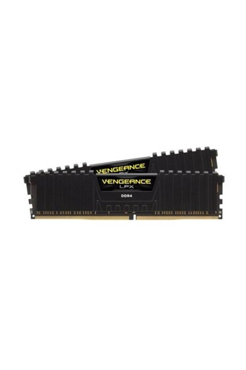 Corsair Soğutuculu Siyah Corsaır Cmk32gx4m2d3600c18 32gb (2x16gb) 3600mhz Cl18 Vengeance Lpx