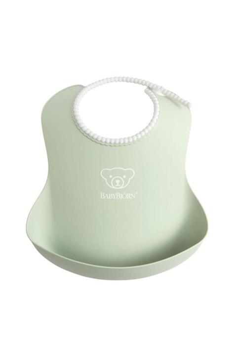 BabyBjörn Yumuşak Plastik Mama Önlüğü / Powder Green