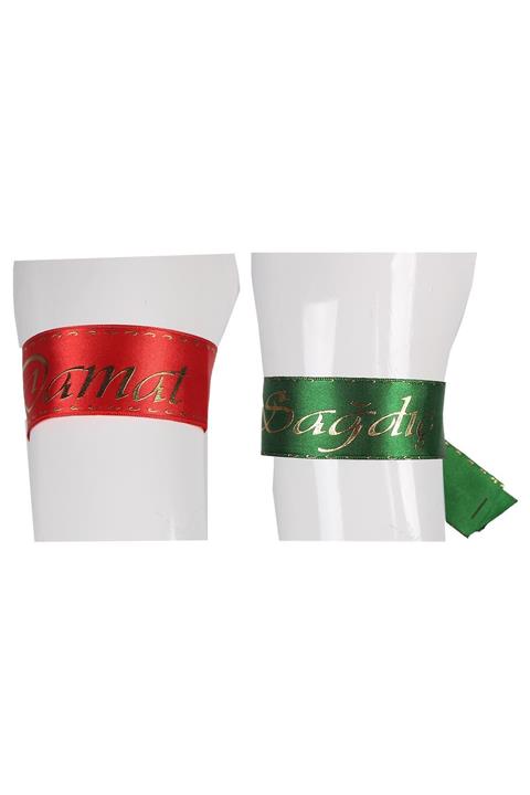 Kına Atölyesi Kolluk Damat Ve Sağdıç 2'li Set