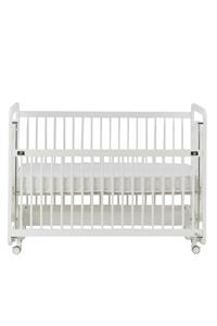 G&G baby Beyaz Anne Yanı Beşik Tekerlekli Kademeli Sallanabilir 60x120 cm  + Yatak