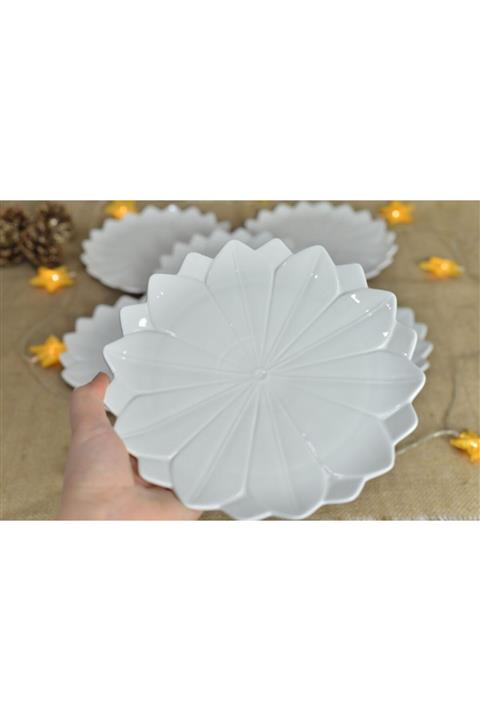 Tekbir Papatya Model 18 Cm Pasta & Tatlı Tabağı