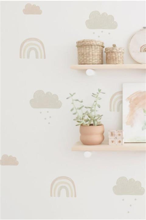 Lavien Soft Gökkuşağı Seti Duvar Stickerı