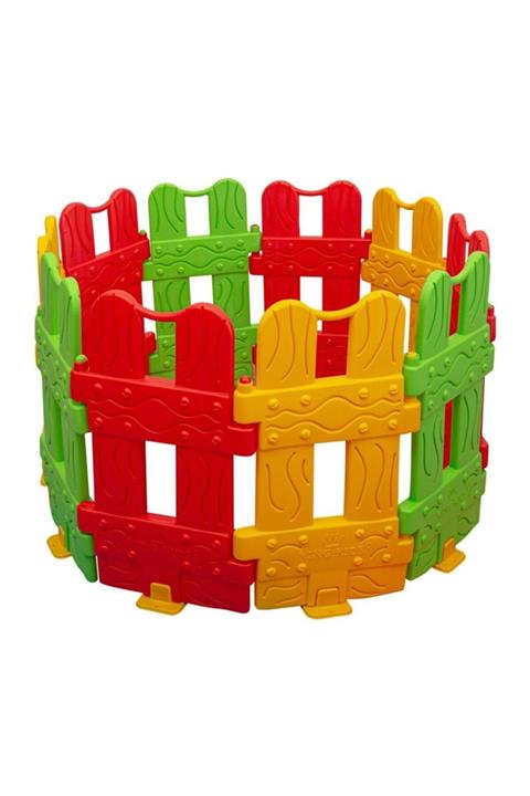 EXECTUS Renkli Bahçe Oyun Çiti