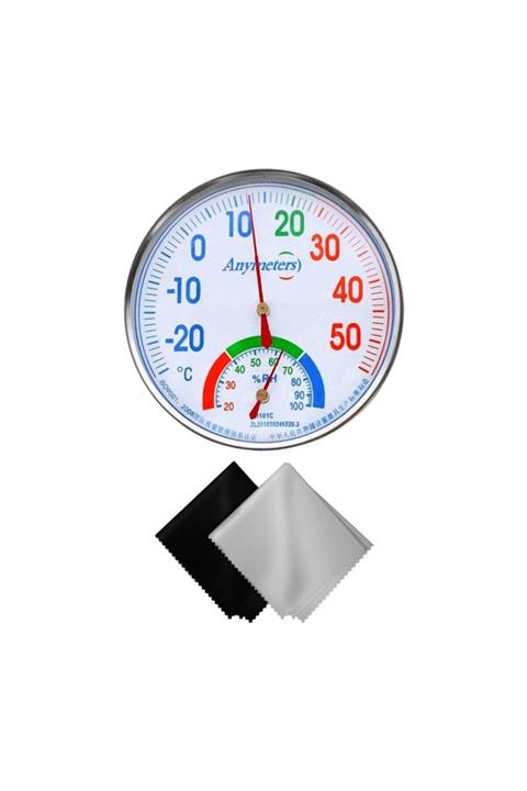 HomeCare 13 Cm Termometre Nem Ölçer Temizleme Bezi Hediyeli 713931