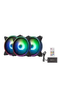 GamePower Air Turbine Argb/rgb 3*12cm Fan Set Kit