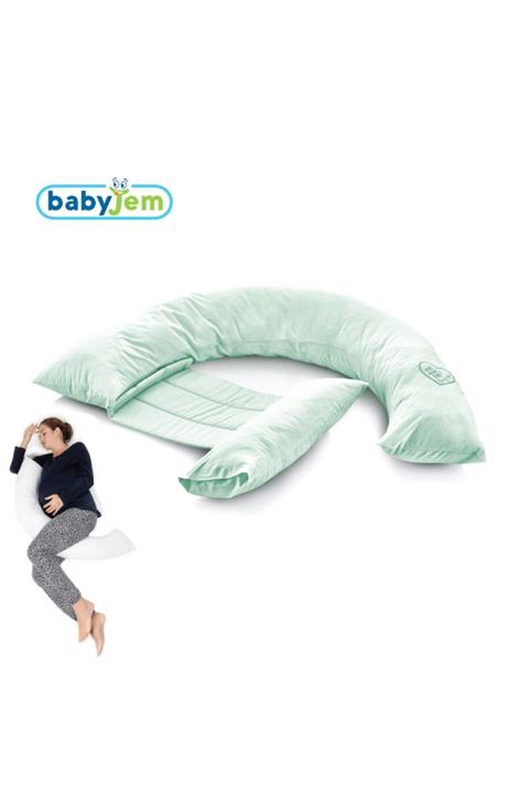 Babyjem Boze Sırt Destekli Hamile Ve Emzirme Yastığı 198 Turkuaz