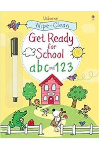 Usborne Wipe Clean Get Ready For School Abc And 123