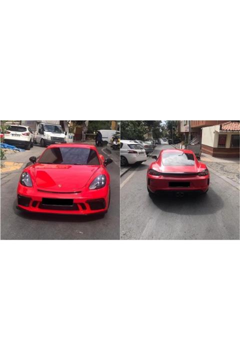 stuning Porsche 718 Body Kit Gt3 Görünüm Boyasız 2017-