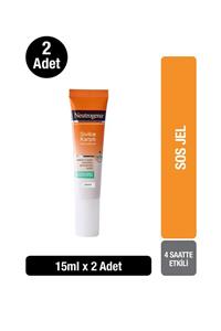 Neutrogena Visibly Clear SOS Hızlı Etkili Akne Jeli 15 ml x2