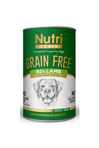 Nutri Canin Grain Free - Kuzu Etli Konserve Köpek Maması 400 gr