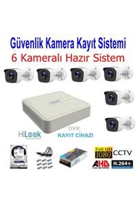 Hilook Güvenlik Kamera Seti 6 Kameralı 8 Kanal Dvr