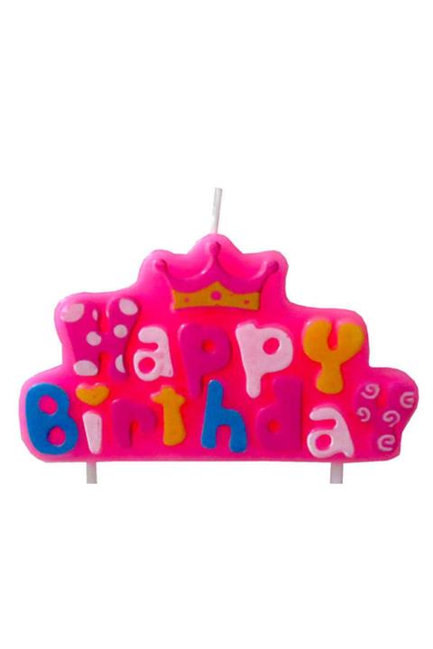 PiCare Mum Happy Bırthday Tekparça Rengarenk Pembe Pk:1 Ar1356p