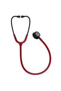 3M Littmann Classic Iıı Steteskop Black-finish Burgundy Tube 5868