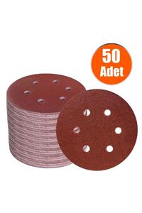 Badem10 50 Adet Delikli Cırt Zımpara 180 mm Spiral Taşlama (180 Kum)