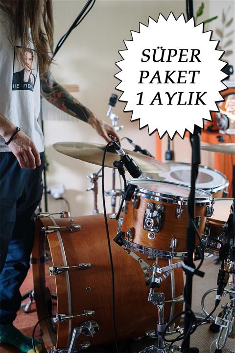 OnlineMuzikKursu Online Müzik Kursu Süper  Paket AYLIK