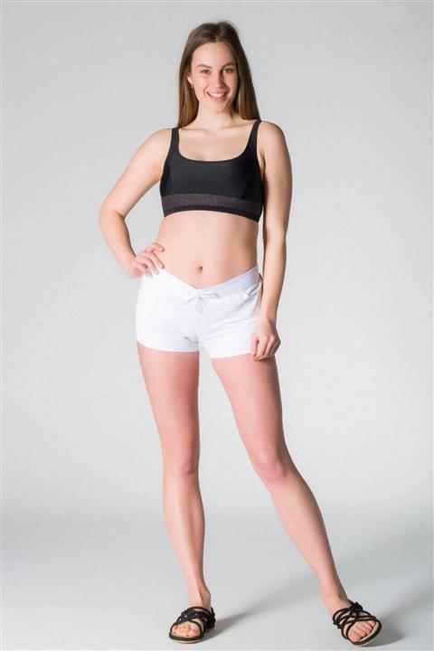 MY SEA Kadın Lazer Kesim Deniz Plaj Şortu - Bn01